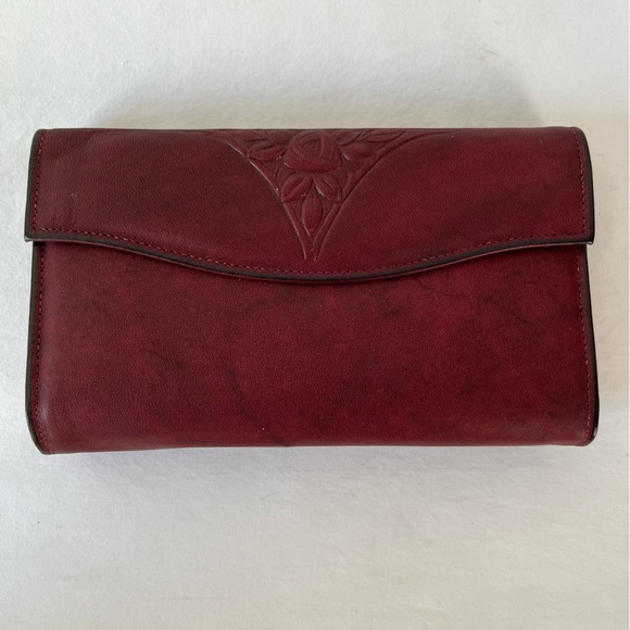 Rolfs Bags Vintage Rolfs Cowhide Genuine Leather Womens Wallet
